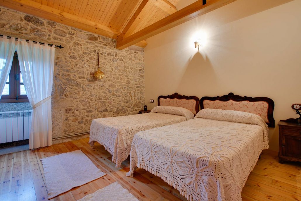 Habitación Doble Casa Rural A Avoa María