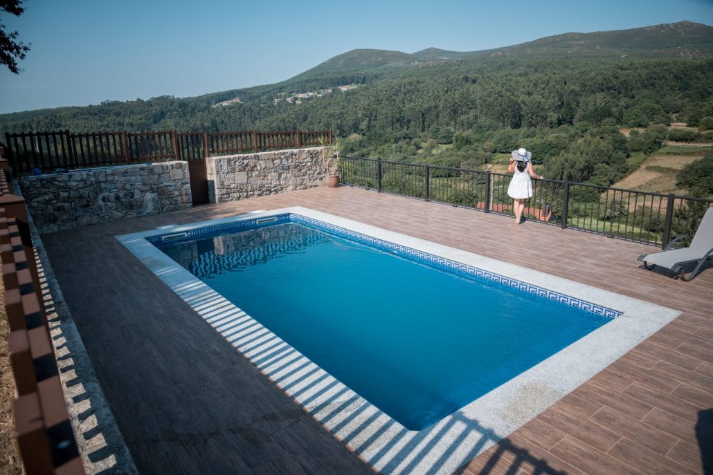 Casa rural Avoa María con piscina